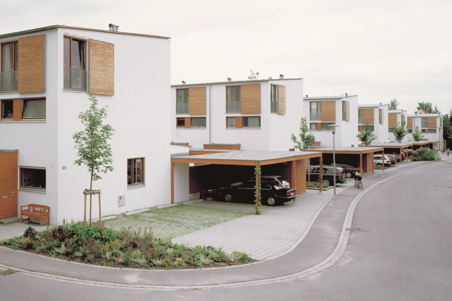 Reihenhäuser mit Carport, Weißenhorn