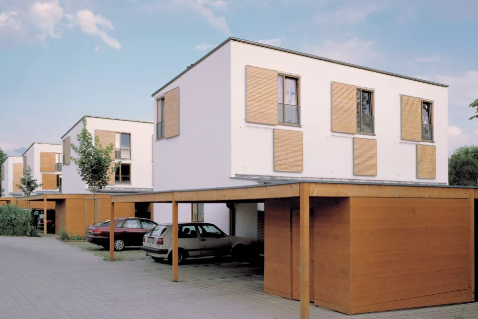 Reihenhäuser mit Carport, Weißenhorn