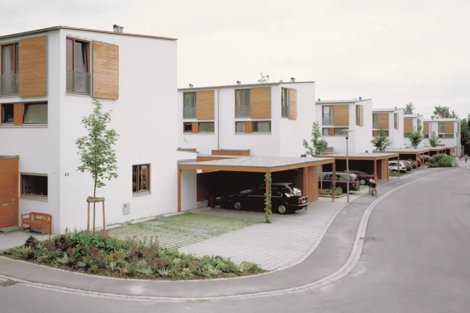 Reihenhäuser mit Carport, Weißenhorn