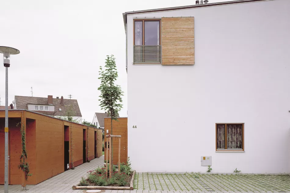 Reihenhäuser mit Carport, Weißenhorn