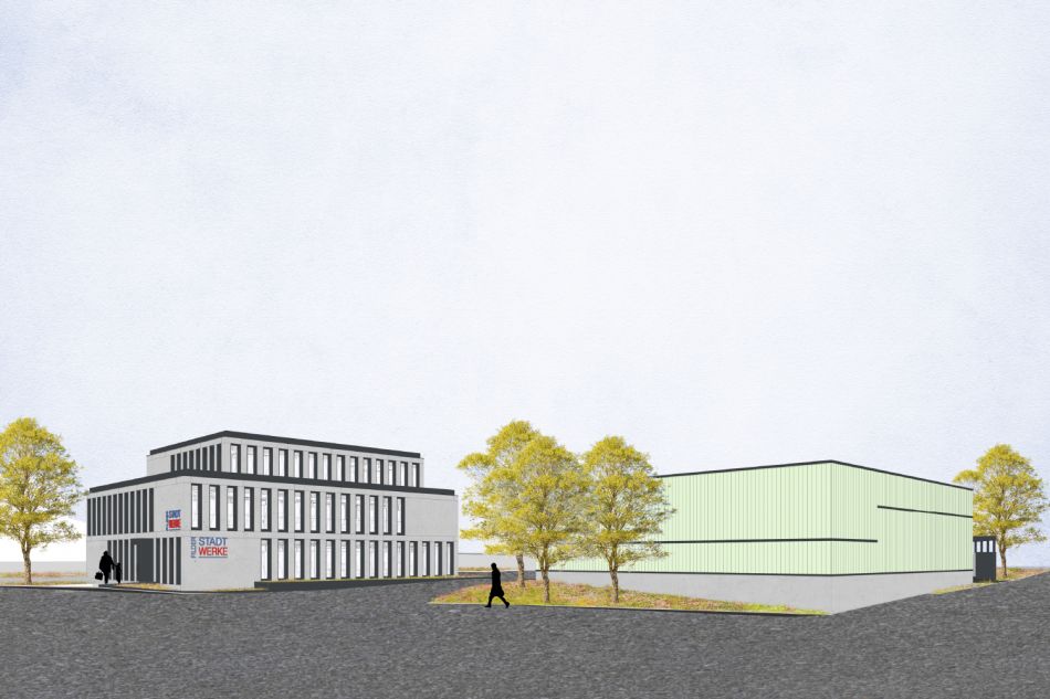 Wettbewerb Neubau Filderstadtwerke